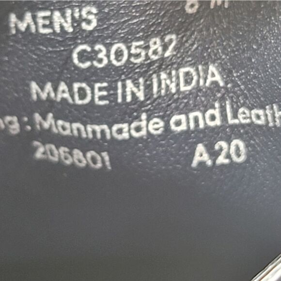 Cole Haan Modern Essential Mens Oxford  Size 8 Black Leather Plain Toe C30582 - Picture 9 of 10